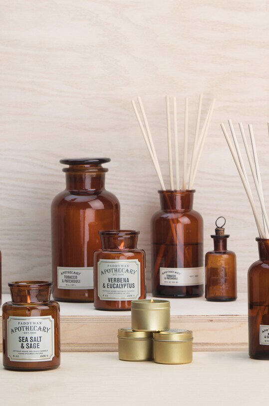 Home SPA Vonná sójová svíčka Paddywax Tobacco and Patchouli APG806EU vícebarevná