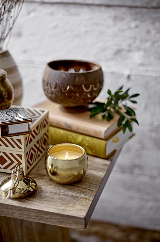 Home SPA Bloomingville Vonná sviečka 104 g 82049220 žltá