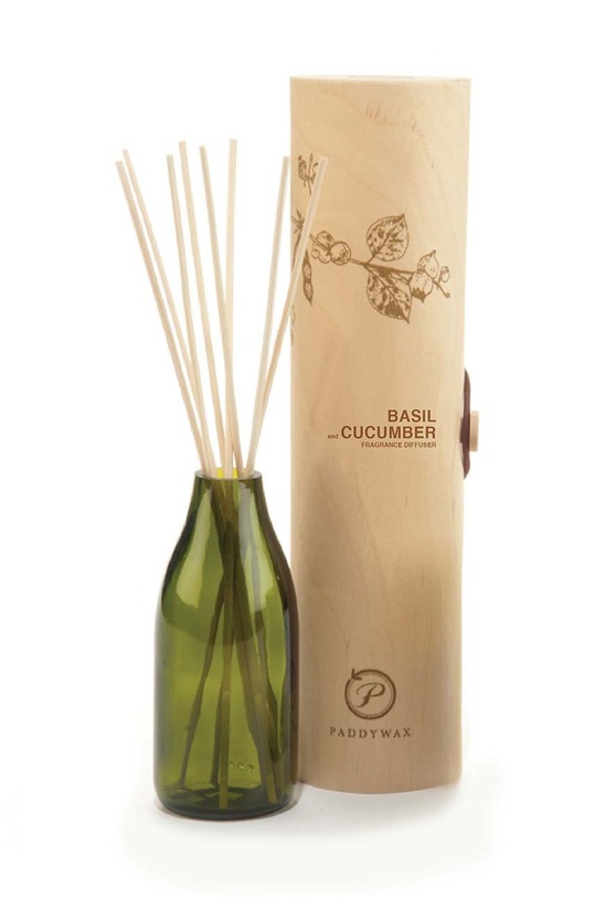 Paddywax Aroma difuzér Basil & Cucumber 118 ml zelená EGFD08EU