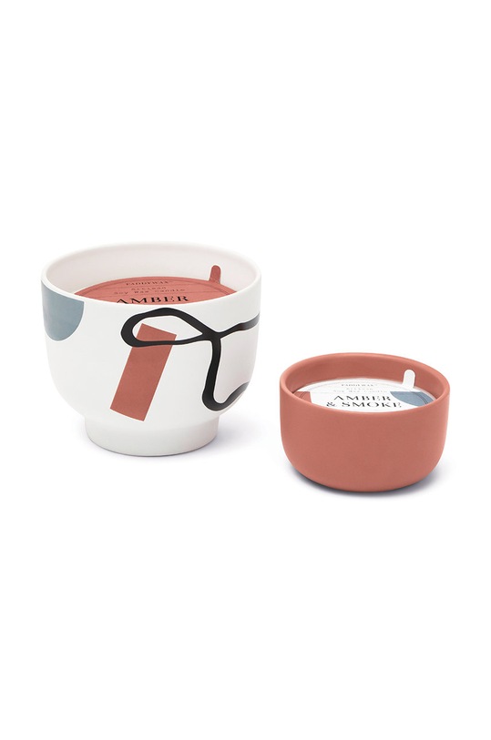Paddywax Vonná sójová svíčka Amber & Smoke 340g WA1203EU zelená AA00