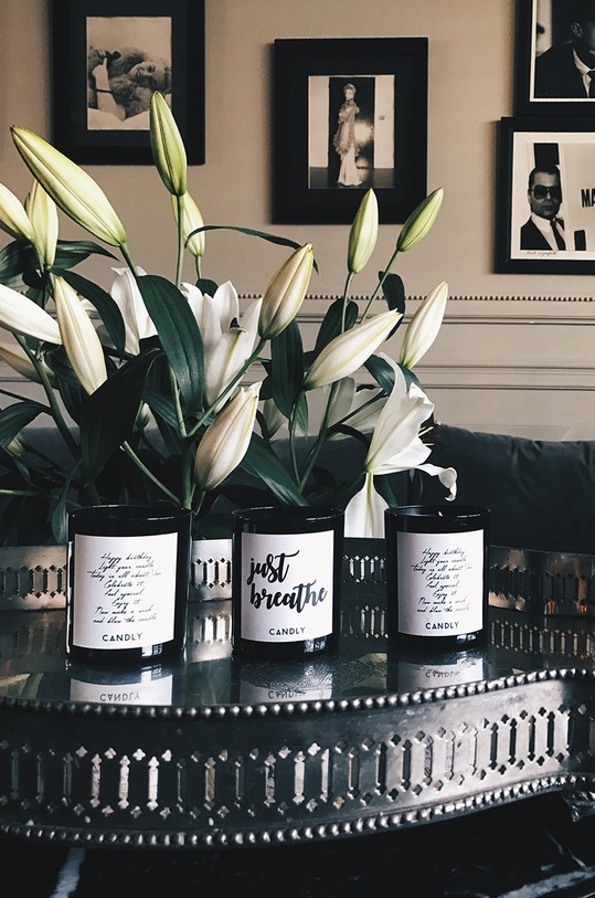 Домашнее SPA Candly Ароматическая соевая свеча Best memories 250 g No6BMC чёрный