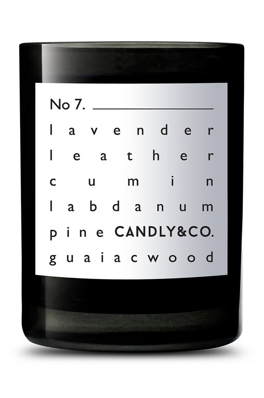 Candly świeca zapachowa sojowa No.7 Lavender & Cumin czarny No7BL