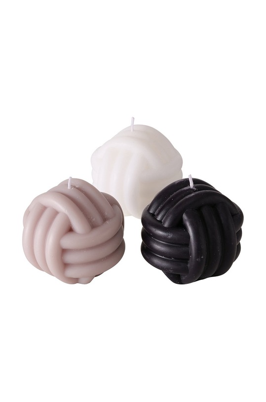 Boltze świeca bezzapachowa Knot 2027996.white biały AA00