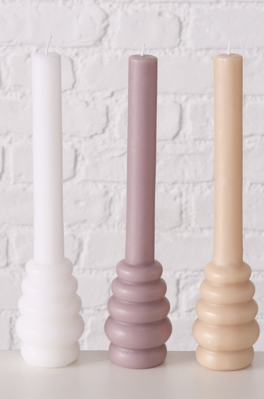 Home SPA Boltze świeca bezzapachowa Manico 2027929.purple fioletowy