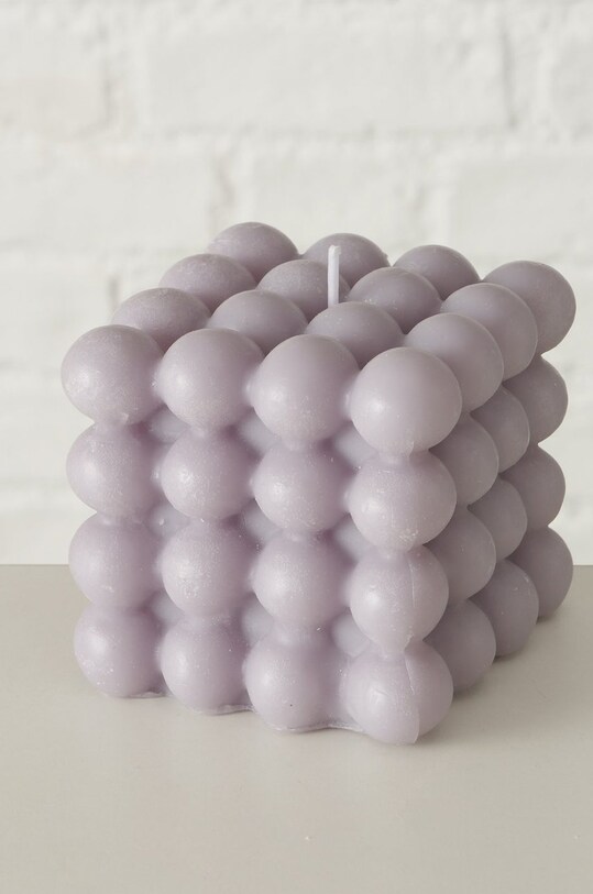 Boltze świeca bezzapachowa Bubble fioletowy 2026556.purple