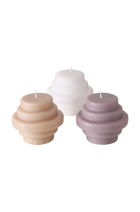 Boltze świeca bezzapachowa Trapesca 2027990.white biały AA00