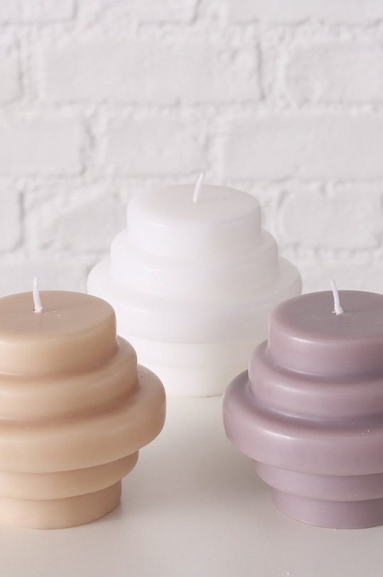 Home SPA Boltze świeca bezzapachowa Trapesca 2027990.white biały