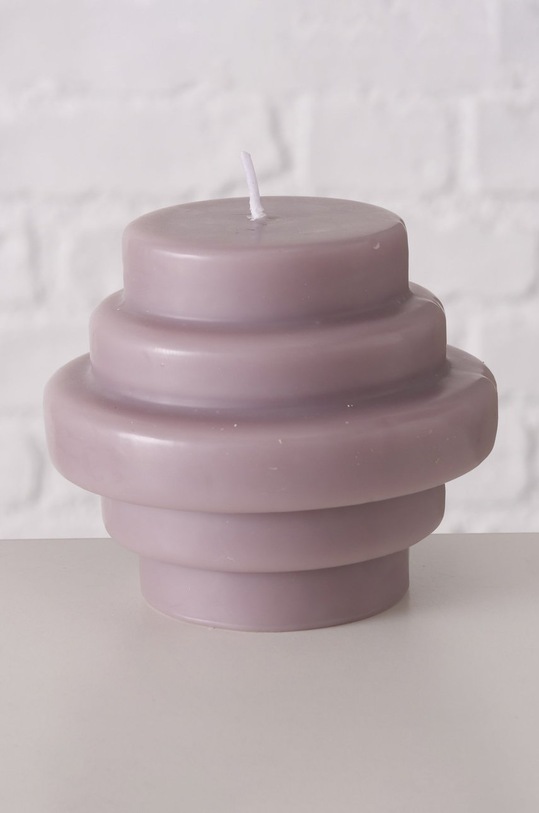 Boltze świeca bezzapachowa Trapesca fioletowy 2027990.purple