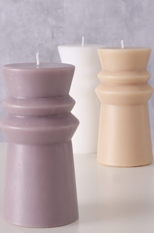 Boltze neparfémovaná svíčka Tulo 2027993.sand béžová AA00