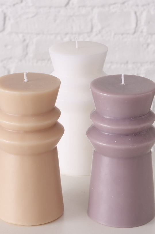 Home SPA Boltze neparfémovaná svíčka Tulo 2027993.sand béžová