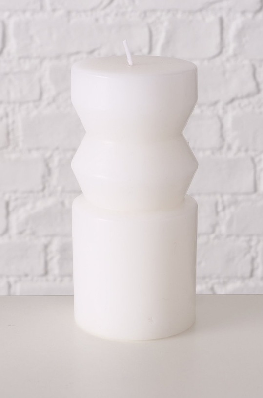 Boltze świeca bezzapachowa Celona biały 2027997.white