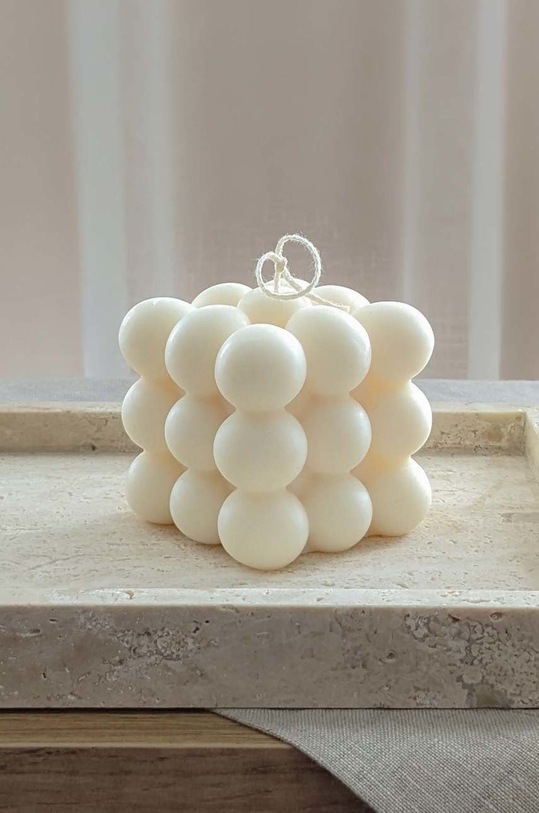 Bella Bulba świeca sojowa bubble 5903957208190 biały AA00