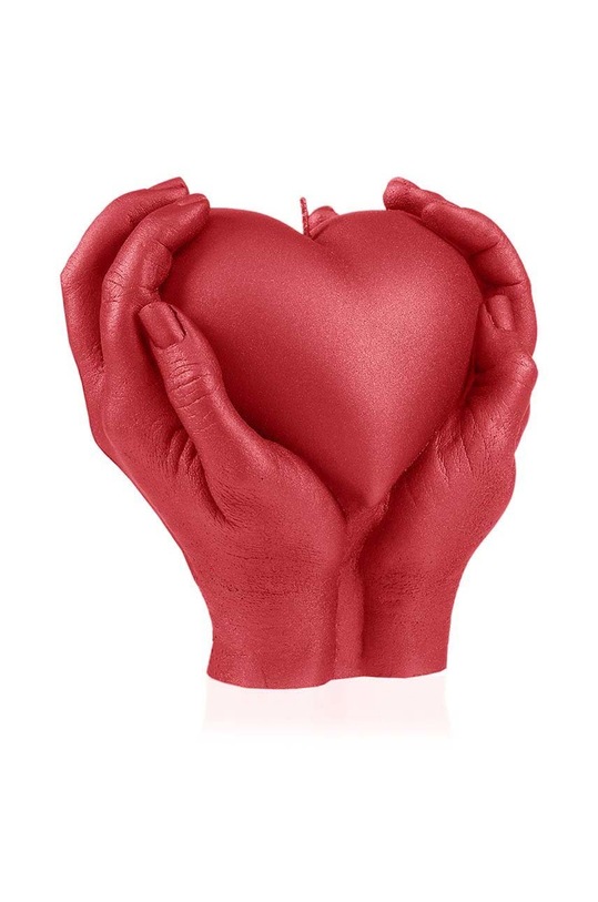 Candellana świeca dekoracyjna Heand Love 5903104882495 czerwony AA00
