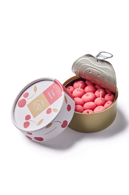 CandleCan lumanare aromata Fruity Cherry rosu can.cherry