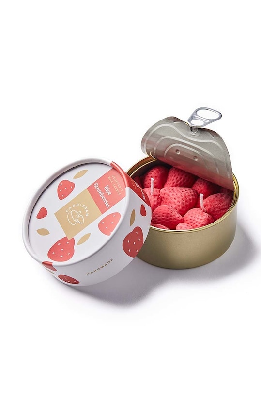 CandleCan lumanare aromata Ripe Strawberries rosu can.strawberries