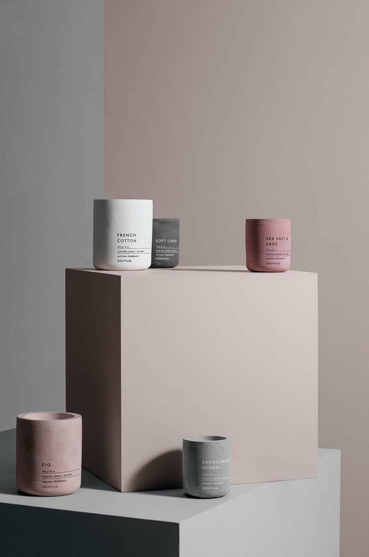 Home SPA Blomus świeca sojowa Rose & White Musk B65897 multicolor