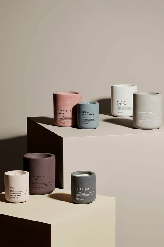 Sojová svíčka Blomus Rose & White Musk vícebarevná B65897