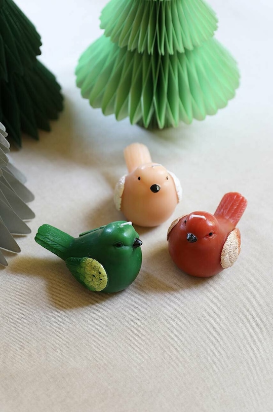 Home SPA &k amsterdam świeca dekoracyjna Chirp Pink 1098.01 różowy