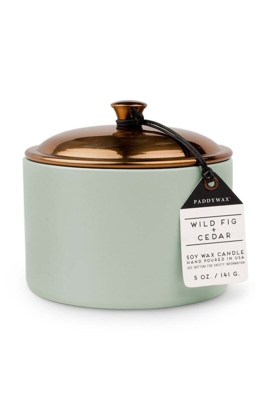 Ароматична соєва свічка Paddywax Wild Fig and Cedar, 141 g сірий HY0504EU