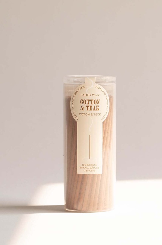 Paddywax set de tămâie parfumată Cotton & Teak 100-pack IN0001EU multicolor AA00