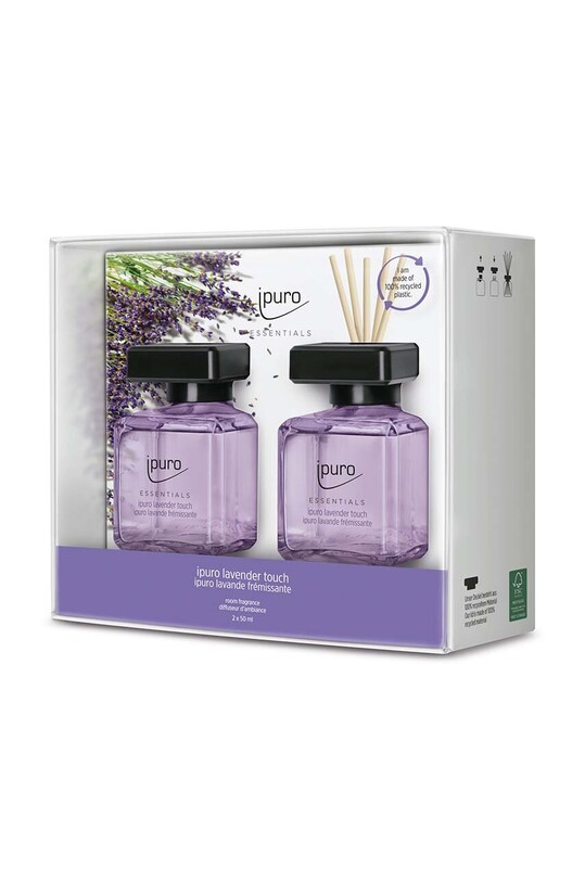 Home SPA Ipuro kit difuzor de aromă Lavender Touch 2 x 50 ml ZIFC2100 multicolor