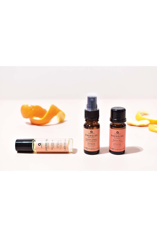 Sada pokojové mlhy, roll-on a koupelového oleje Aroma Home Energise Set 3-pack AH0030EN vícebarevná AA00