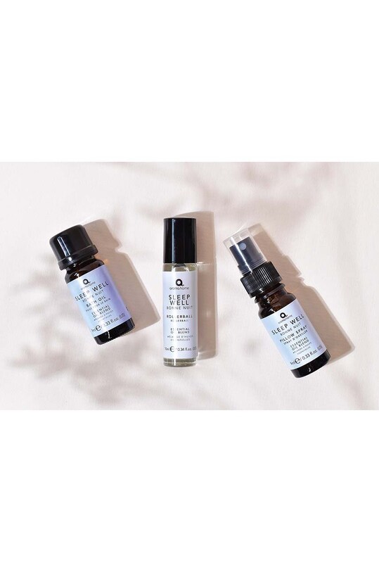 Sada izbovej hmly, roll-on a kúpeľového oleja Aroma Home Sleep Well Set 3-pak AH0031SW viacfarebná AA00