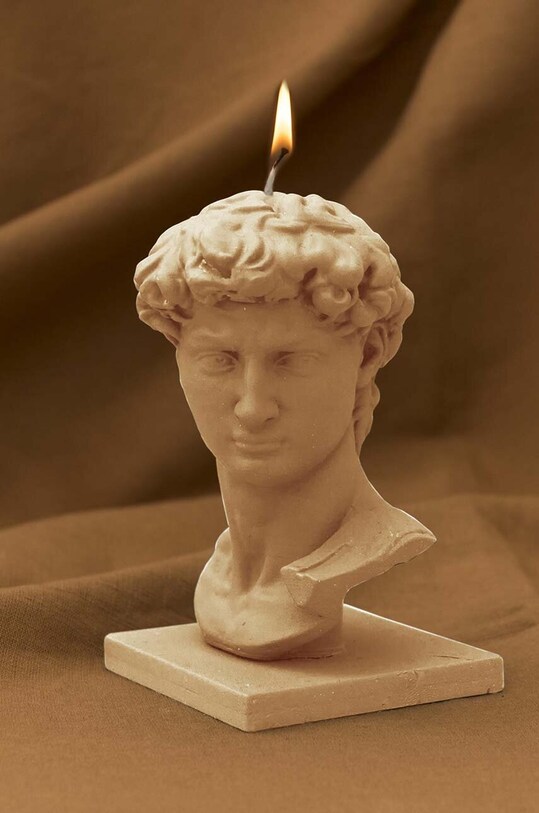 Домашнє SPA Декоративна свічка Really Nice Things David Candle 1938211 помаранчевий