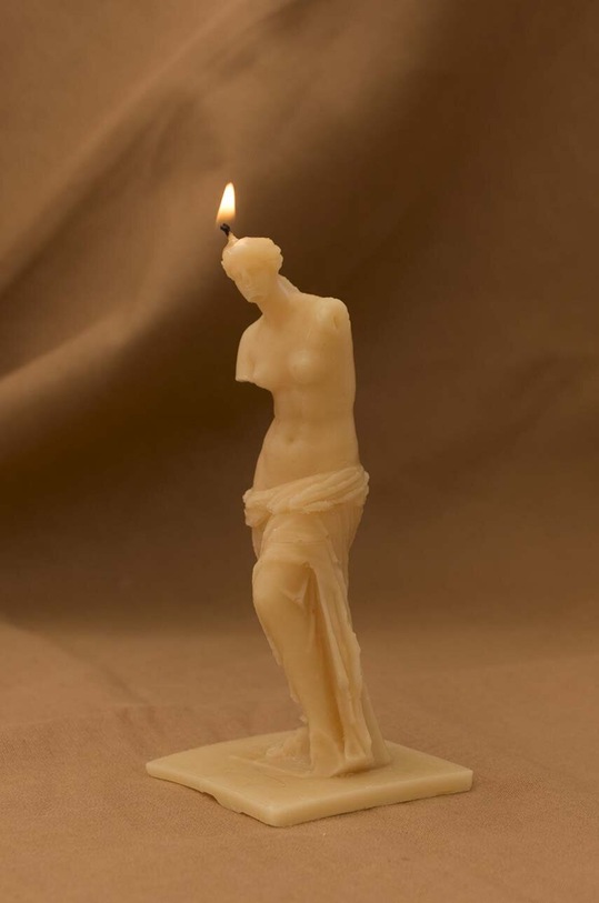 Home SPA Really Nice Things lumânare decorativă Venus Candle 1938215 portocaliu
