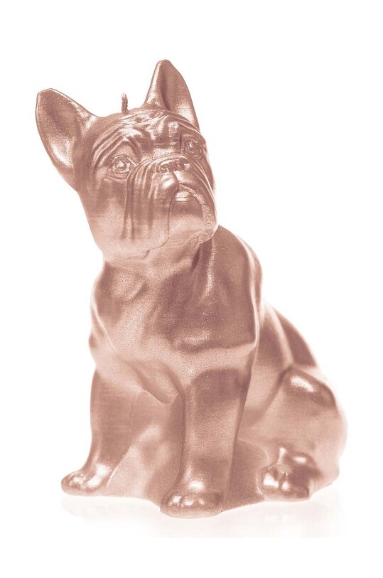 Διακοσμητικό κερί Candellana Bulldog Classic ροζ 5903104839888
