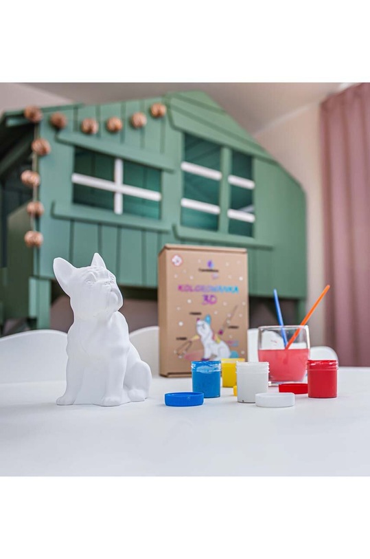 3d omalovánky Candellana Bulldog Classic 5907699079292 bílá