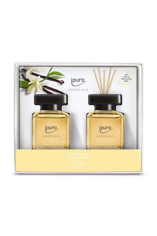 Ipuro kit difuzor de aromă Soft Vanilla 2 x 50 ml 2-pack multicolor ZIFC2097