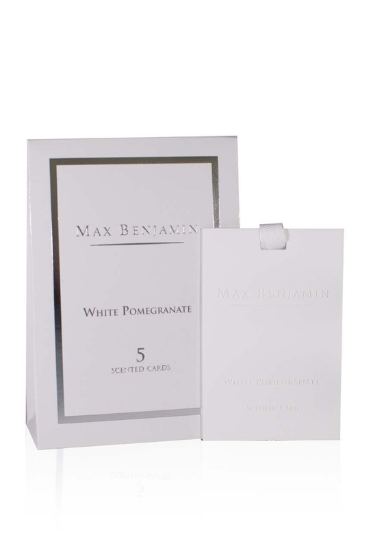 Set mirisnih kartica Max Benjamin White Pomegranate 5-pack MB.CARDGIFT17 bijela AA00