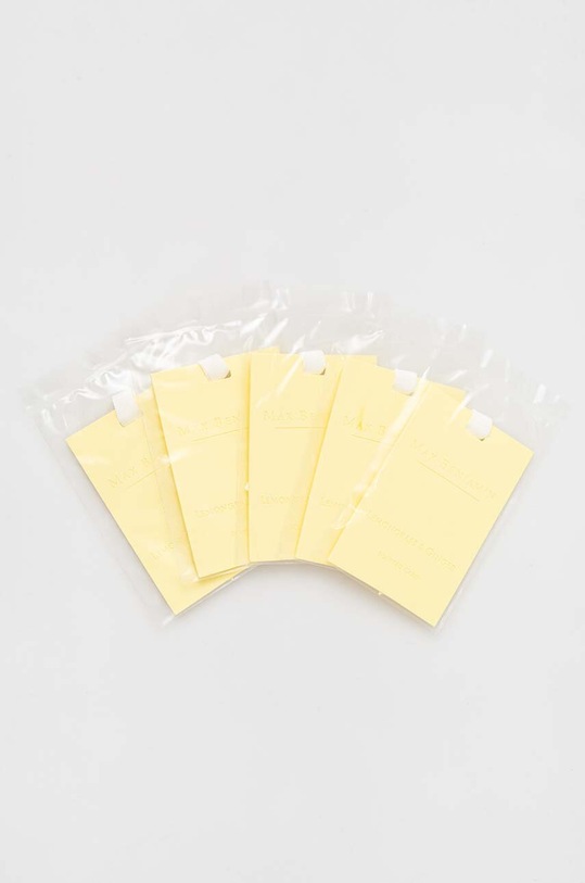 Sada vonných kariet Max Benjamin Lemongrass & Ginger 5-pak MB.CARDGIFT3 žltá AA00
