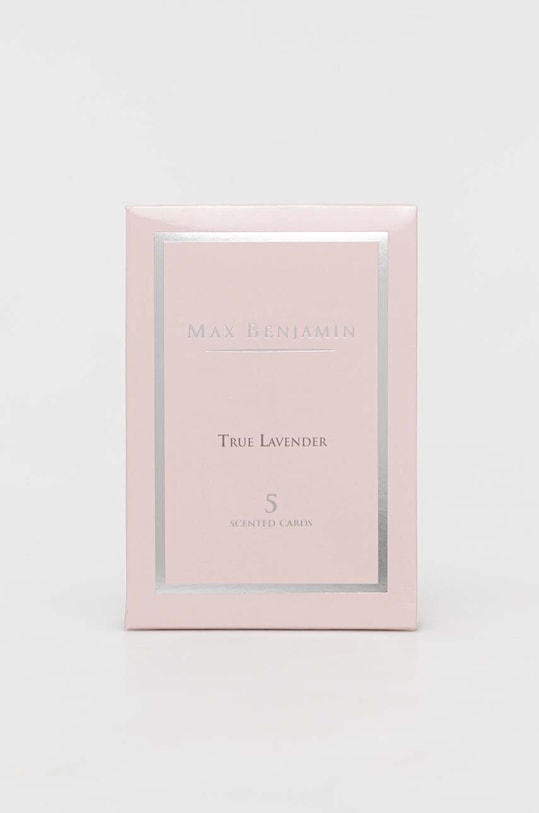 Sada vonných karet Max Benjamin True Lavender 5-pack růžová MB.CARDGIFT6