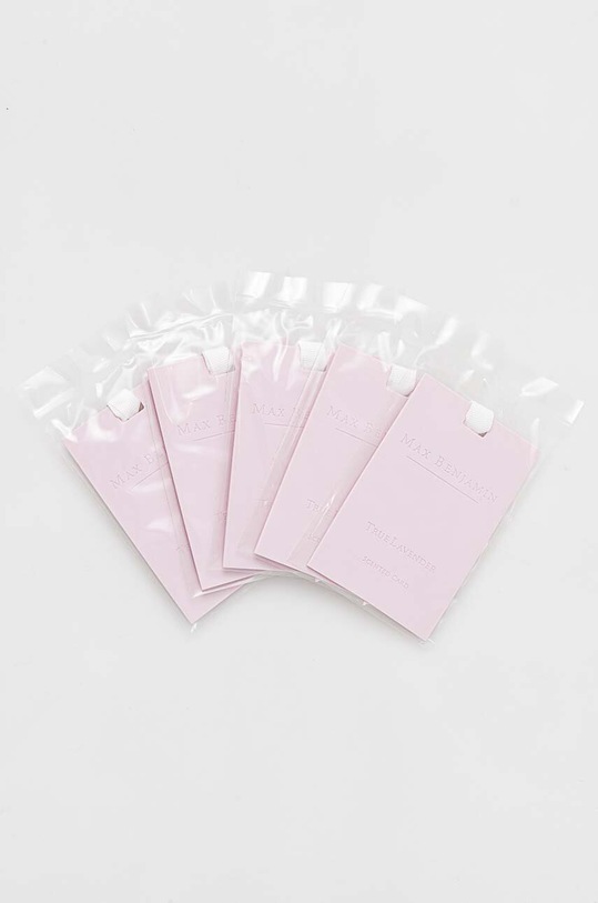 Sada vonných karet Max Benjamin True Lavender 5-pack MB.CARDGIFT6 růžová AA00
