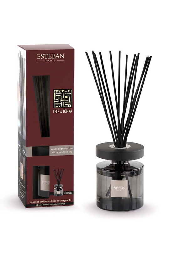 Esteban difuzor de arome Teck et Tonka 200 ml negru TET.119