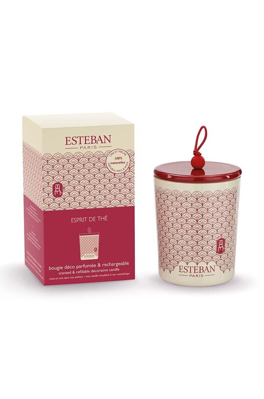Esteban świeca zapachowa Esprit de thé 180 g multicolor THE.070