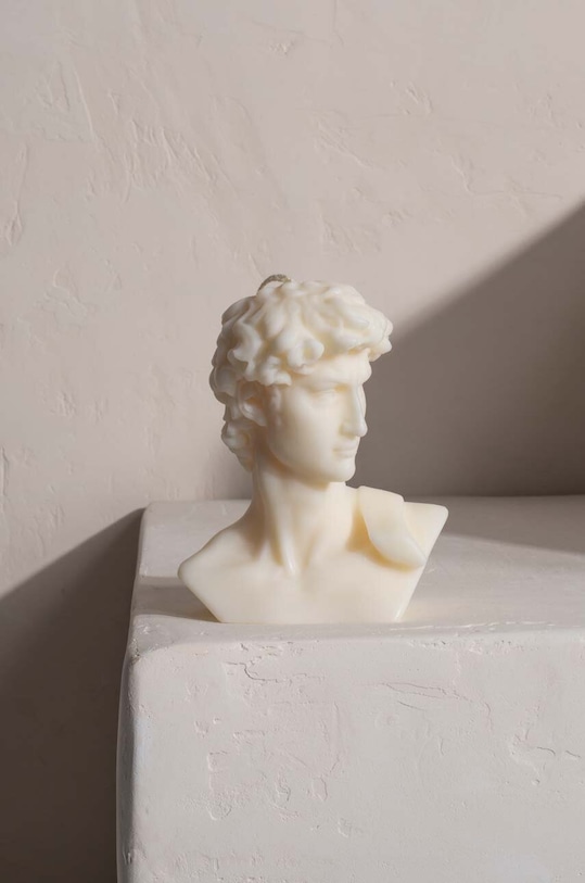 Bella Bulba lumânare de soia Dear David 5903957208428 alb AA00