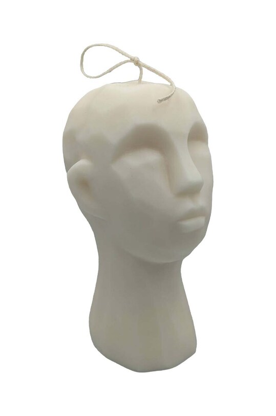 Bella Bulba lumânare de soia Sculpture 5903957208411 alb AA00