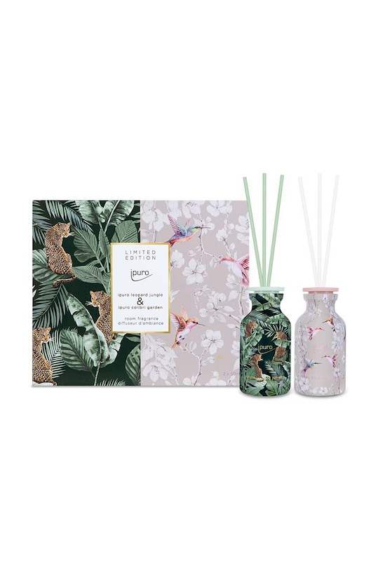 Ipuro zestaw dyfuzorów zapachowych Leopard & Colibri 2 x 50 ml 2-pack ZIPU2101 multicolor AA00