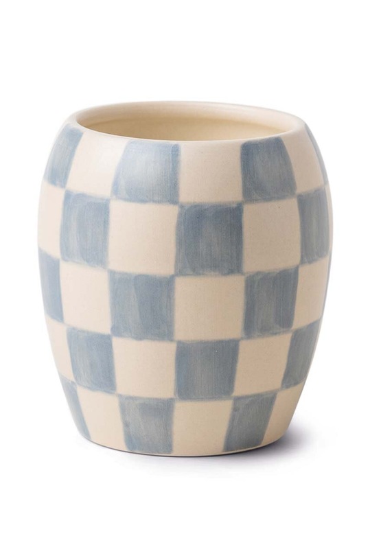 Vonná sójová svíčka Paddywax Checkmate Cotton & Teak 311 g vícebarevná CM1103EU