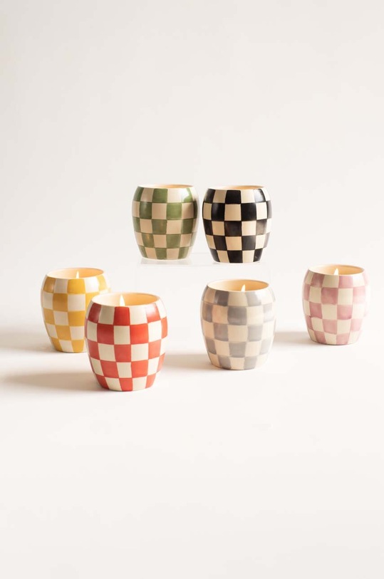 Paddywax świeca zapachowa sojowa Checkmate Rose & Santal 311 g CM1104EU multicolor