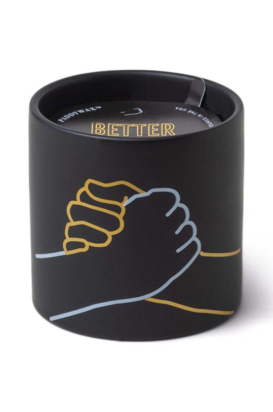 Paddywax lumanare parfumata de soia Impressions Better Together Incense & Smoke 163 g negru IM0509EU