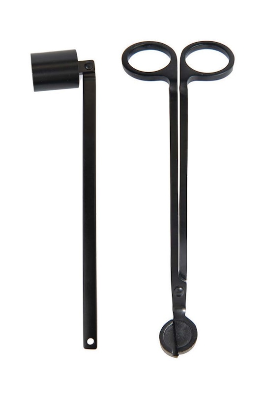 Paddywax zestaw trymer do knotów i gasidło do świec czarny WIC04EU