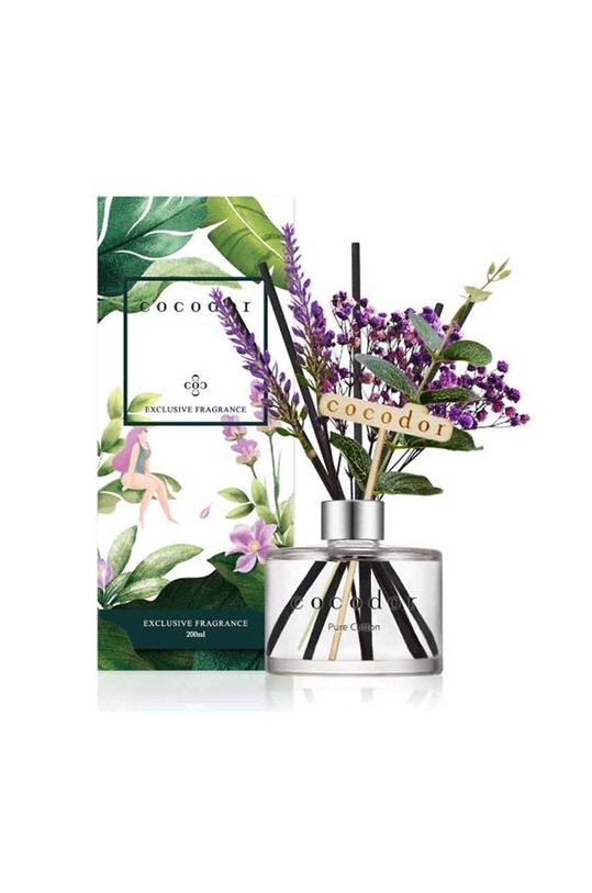 Cocodor dyfuzor zapachowy Flower Lavender Pure Cotton 200 ml PDI30421 multicolor