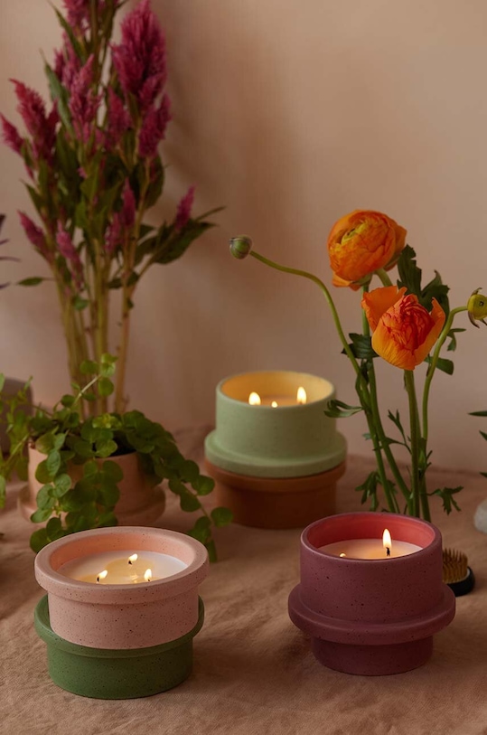 Vonná sójová svíčka Paddywax Thyme & Olive Leaf 141 g FO0504EU zelená AA00