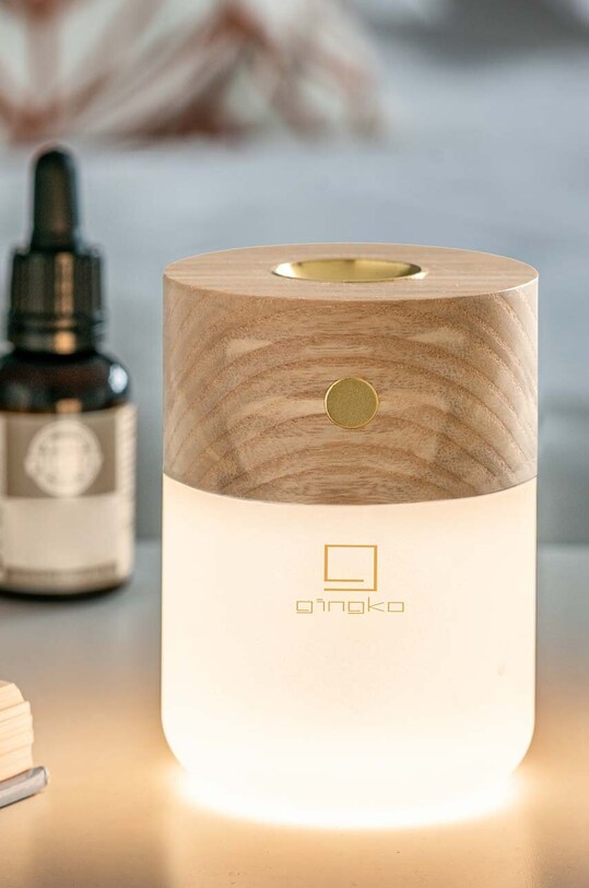 Lampa s aromatickým difuzérom Gingko Design Smart Diffuser Lamp béžová G017AH