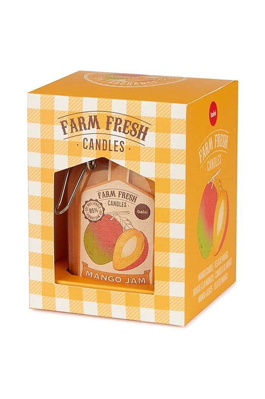 Vonná sójová sviečka Balvi Farm Fresh Magno 27809 žltá AA00