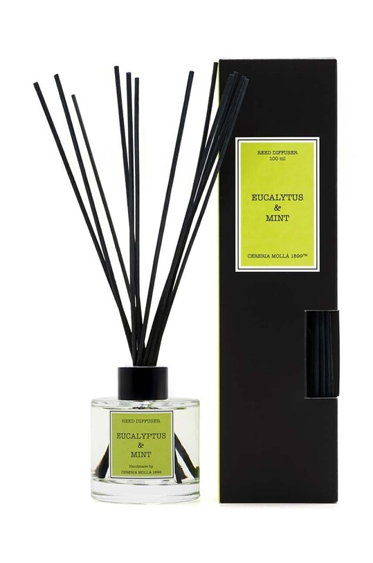 Aroma difuzér Cereria Molla Eucalyptus and Mint 100 ml zelená CM.15509